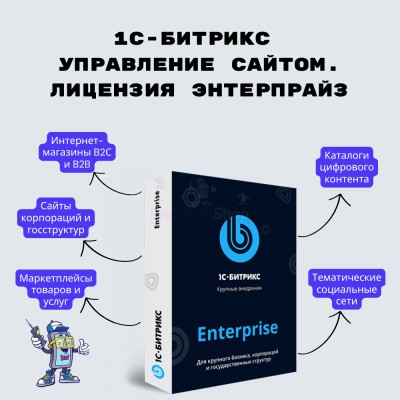 1С-Битрикс: Управление сайтом. Лицензия Энтерпрайз - купить в Староянбеково